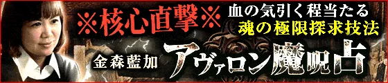 核心直撃◆血の気引く程当たる“魂の極限探求技法”アヴァロン魔呪占
