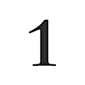 1