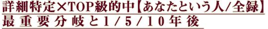 ܺTOPŪڤʤȤ/Ͽۺǽʬ1/5/10ǯ